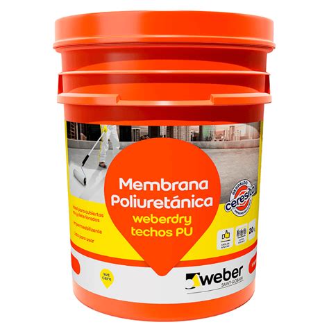 Membrana Liquida Con Poliuretano Blanco X 20kg