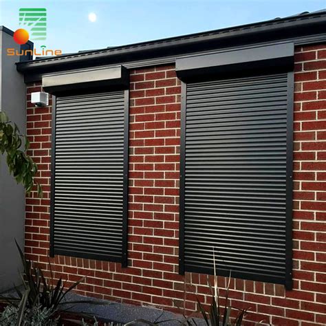 Electric Automatic Aluminum Roller Shutters Widow Roller Shutter And