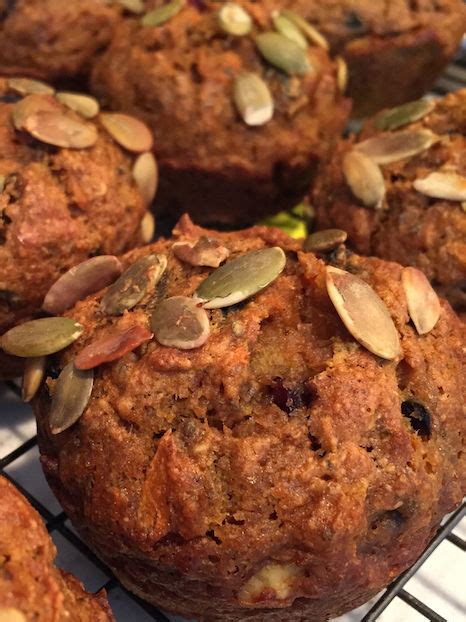 Spiced Pumpkin Carrot Muffins A Seat At The Table