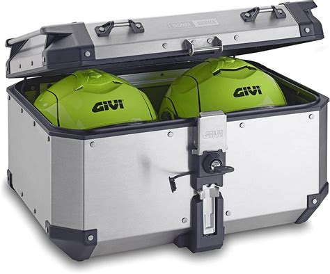 Givi Obkn A Liter Outback Monokey Top Case Silver Onebike Avenue