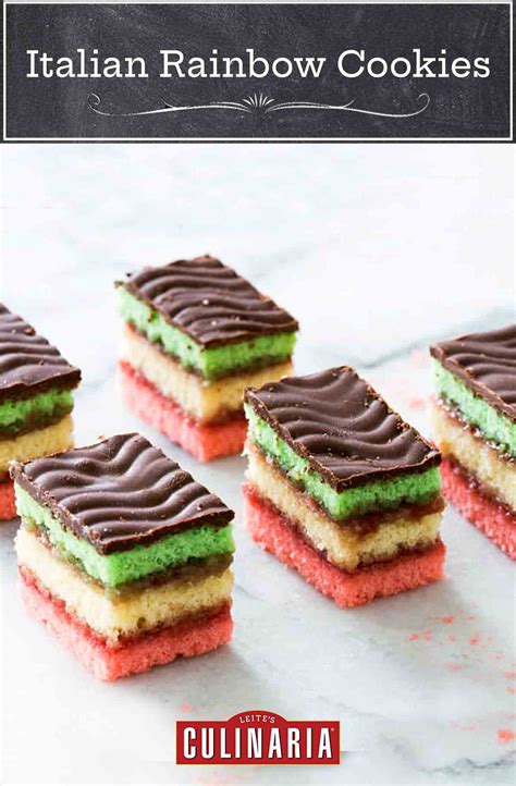 Italian Rainbow Cookies Recipe