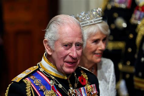 Queen Camilla Dazzles In Queen Elizabeth Ii S Most Recognizable Royal Tiara For The First Time