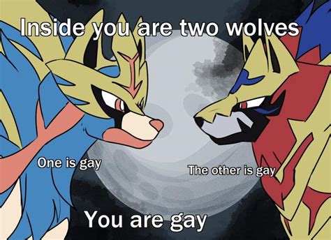 Hey Inside You There Are Two Wolves Know Your Meme