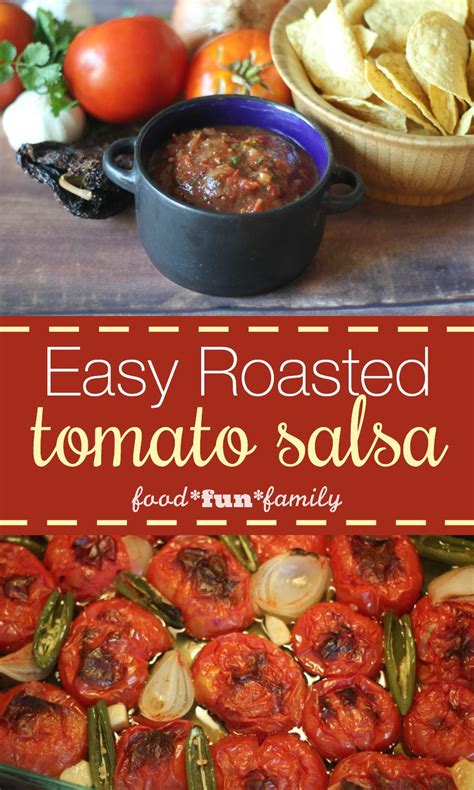 Roasted Tomato Salsa The Flavours Of Kitchen Artofit