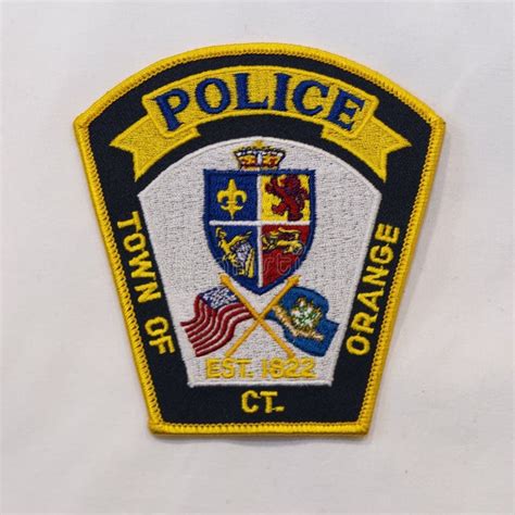 The Shoulder Patch of the Town of Orange Police Department in ...