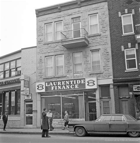 Laurentide Finance 3708 Rue Ontario 28 Mars 1967 Phot Flickr