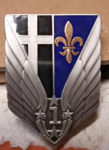 Militaria Insigne R Gimentaire R Giment D H Licopt Res De Combat Eur