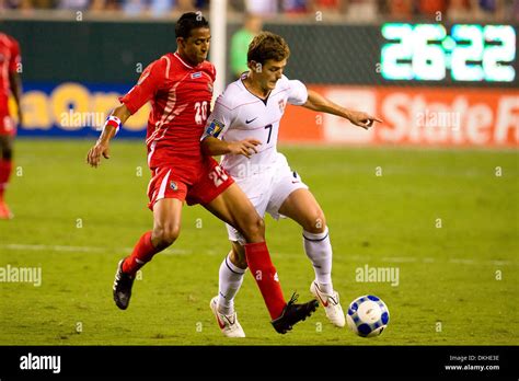 United States Midfielder Robbie Rogers Iii Trying To Keep The Ball