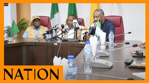 Uhuru Kenyatta In Nigeria On Election Observation Mission Youtube