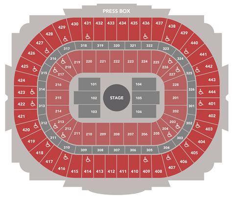 Honda Center Seating Chart Cabinets Matttroy