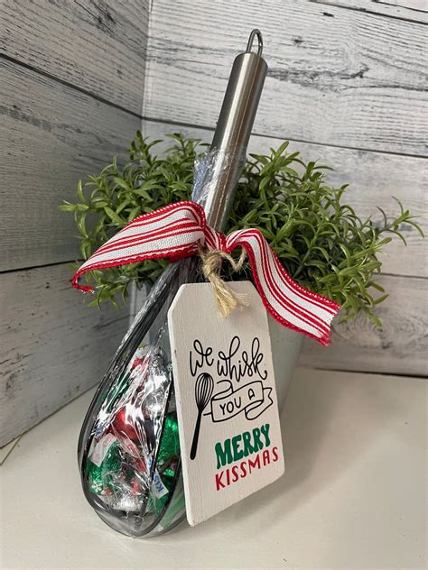 We Whisk You A Merry Kissmas Fun Christmas Whisk Chocolate Kisses