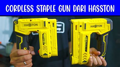 Cordless Staple Gun Murah Terbaik Dari Hasston Hekter Baterai Calon