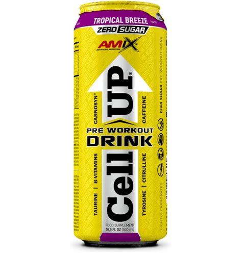 Amix CellUp Pre Workout Drink 500ml