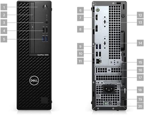 Dell OptiPlex 3080 MT Desktop Intel Core I5 10th Gen I5 10500 Six Core