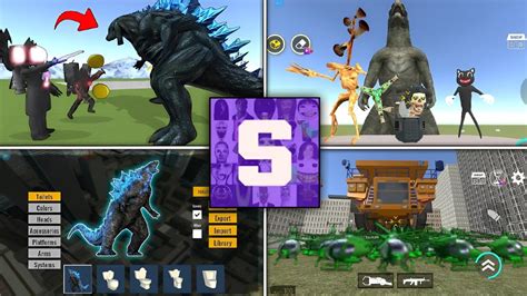 Sandbox In Playground Update Baru Toilet Necro Godzilla Siren Scp096