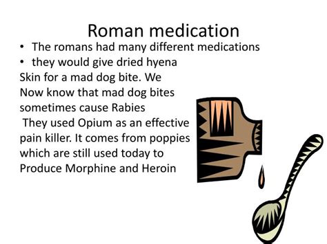 PPT - Roman medicine PowerPoint Presentation - ID:2246452