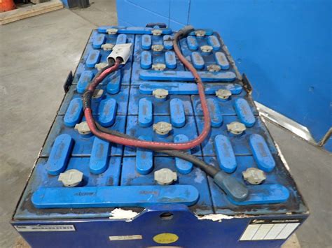 Used Enersys Forklift Battery Hgr Industrial Surplus