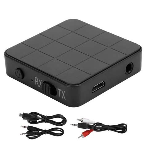 Fdit Récepteur émetteur Bluetooth 2 en 1 USB TV PC 3 5 mm pour