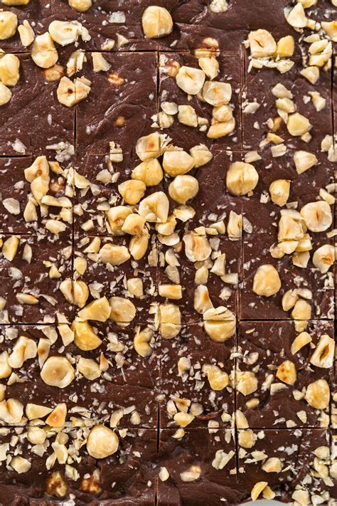 Premium Photo Chocolate Hazelnut Fudge