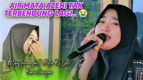 AIR MATA ARMILA FEBRIA AZENI TAK TERBENDUNG LAGI SAAT NYANYIKAN LAGU