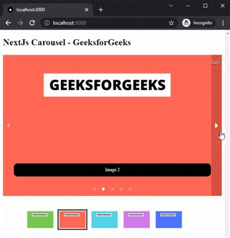 How To Add Image Carousel In Next Js Geeksforgeeks