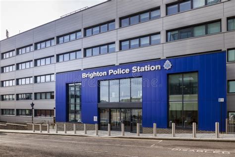 Brighton Police Station during the Day Editorial Photo - Image of ...