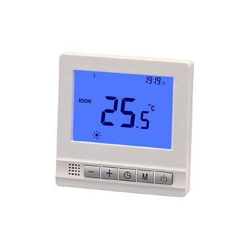 Room Wired Temperature Controller Electronic Underfloor Heating Thermostat