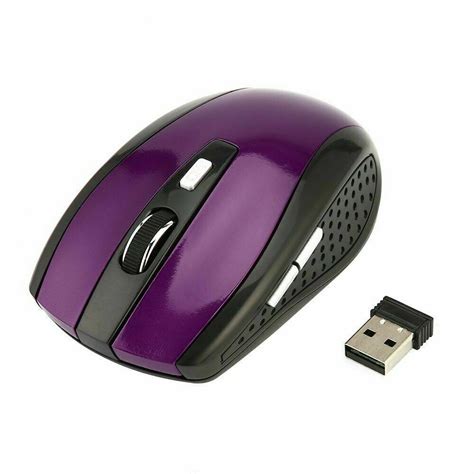 24ghz Wireless Optical Mouse Mice And Usb Receiver For Pc Laptop Computer Dpi Usa