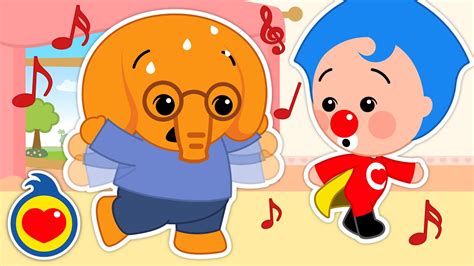 😓 El Elefante No Sabe Bailar 💃 Canciones Infantiles 👯 Plim Plim Youtube