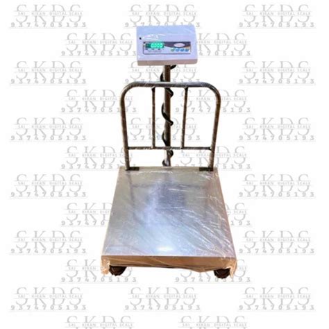 Kg Stainless Steel Digital Platform Weighing Scale For Business Use