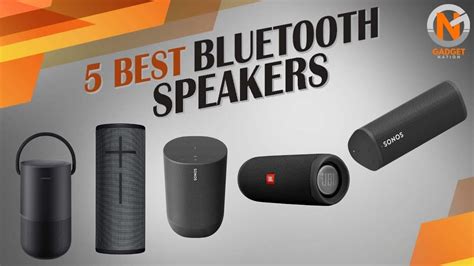 5 Best Bluetooth Speakers 2022 Youtube