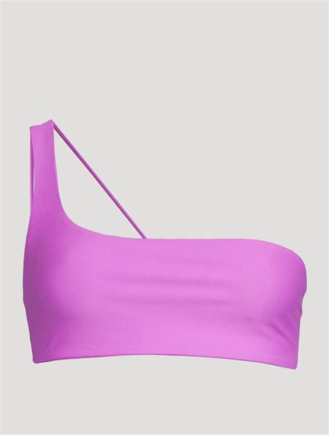 JADE SWIM Apex One Shoulder Bikini Top Holt Renfrew