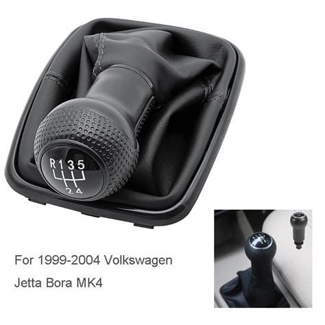 Car For Vw Golf Bora Jetta Mk4 Gti 1999 2005 5 Speed Gear Shift Knob Gaitor Boot Ebay