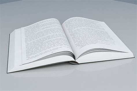 Open Book 3d Model Cgtrader