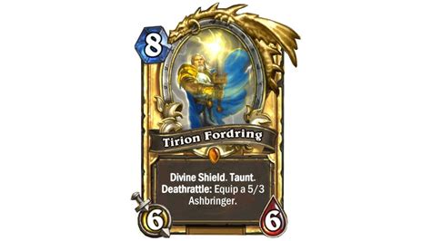 Tirion Fordring Hearthstone Heroes Of Warcraft Wiki Guide Ign