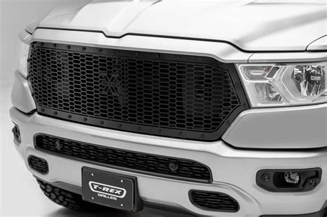 2019 2024 Ram 1500 Laramie Lone Star Big Horn Tradesman Stealth Laser X Grille Black 1 Pc