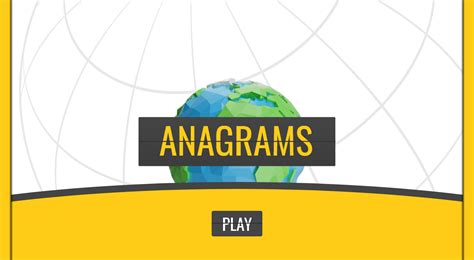 Anagrams | Free Online Word Game | Pogo