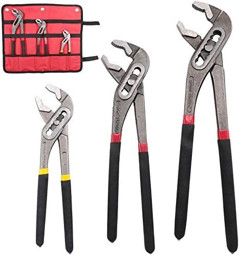 Glarks Pcs Groove Joint Pliers Set In In In Adjustable Straight