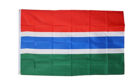 Buy Gambia 3 X5 Polyester Flag Flagline