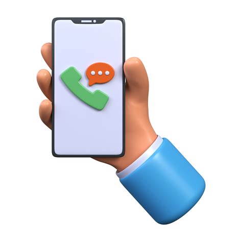 Phone Call 3d Icon 19816548 Png