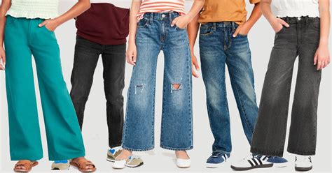 Last Chance Girls Baggy Wide Leg And Boys Slim 360 Jeans Only 19 At Old