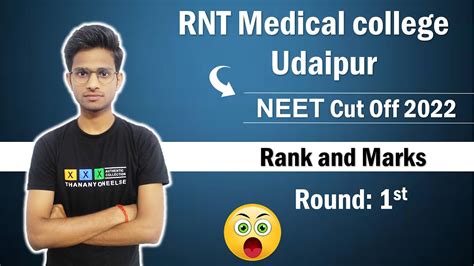 Rnt Medical College Udaipur Cut Off Rnt Mc Udaipur Neet Cut Off