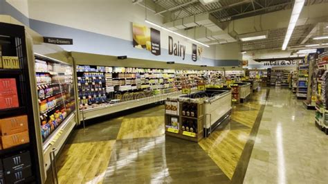 Food Lion Grocery Store Shiny Waxed Floors Dairy Department Full Pan