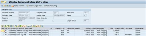 Abavn In Sap Asset Retirement By Scrapping Sapficoblog