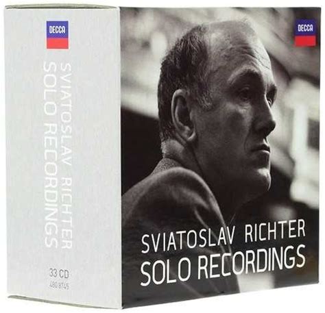 Richter Solo Recordings 33 CD Box Set APE BOXSET ME