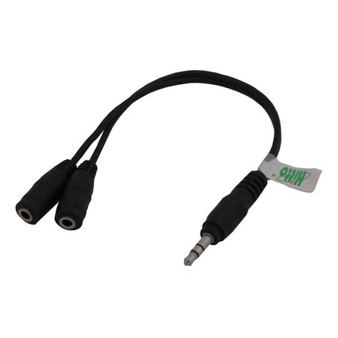 Divisor Cabo Duplicador Splitter P Mm Para Udio Unidade