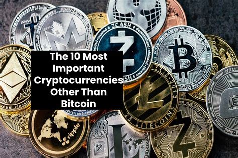 The 10 Most Important Cryptocurrencies Other Than Bitcoin Ctr