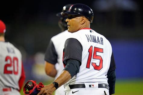 Cleveland Indians Sandy Alomar Jr Editorial Stock Photo Stock