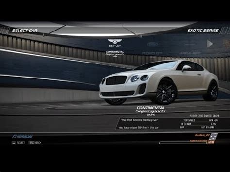 NFS Hot Pursuit Remastered Bentley Continental Supersports Driving