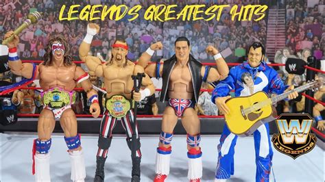 WWE Mattel Legends Greatest Hits Ultimate Warrior Honky Tonk Man Terry